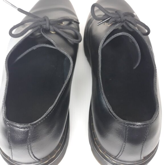 Dr. Martens Men\'s Zavala Lo Black Leather Lace-Up Oxfords 13M main image 10